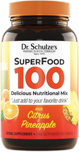 Dr. Schulze's Superfood 100 - Everyday Superfood Supplement to Support Overall Wellness - Multivitamin for Nutrition & Energy - Gluten & Dairy-Free -