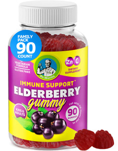 DR. MORITZ Elderberry Gummies for Kids and Toddlers (Elderberry Gummies (Kids & Adults) - 90 Count)