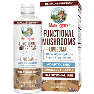MaryRuth Organics Mushroom, Mushroom Supplement, Mushroom Liquid Vitamin, Reishi Mushroom Supplement for Immune Support, Turkey Tail Vitamin for Stre