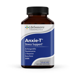 Anxie-T - Stress Relief Supplement - Supports Mood & Mental Focus - Feel Calm and Relaxed - Eases Tension & Nervousness - Ashwagandha, Kava Kava, GAB
