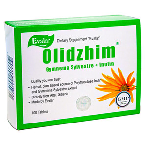 Evalar Gymnema Sylvestre Inulin Olidzhim Herb 100 Tabs Altai Siberia