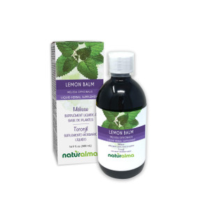 Naturalma Lemon Balm (Melissa officinalis) Leaf Alcohol-Free Tincture - 16.9 fl oz Liquid Extract in Drops - Herbal Supplement - Vegan