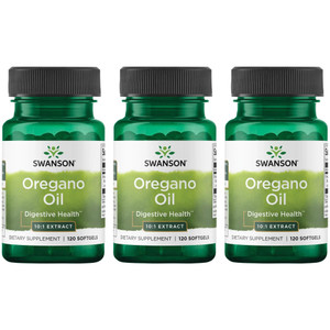 Swanson Oregano Oil 10:1 Extract - Natural Supplement Promoting Digestive Health & Respiratory Support - Supports Gastrointestinal System & Urinary T
