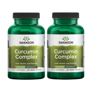 Swanson Curcumin Complex - Herbal Supplement Supporting Joint Health, Mobility & Physical Function - Standardized with BioPerine for Maximum Absorpti