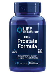 Life Extension Ultra Prostate Formula, Saw Palmetto for Men, pygeum, stinging Nettle Root, lycopene, Prostate Health, Urination Flow, PSA, Non-GMO, G