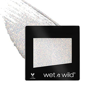 wet n wild Color Icon Eyeshadow Glitter - Ultra-Pigmented, Vitamin E Infused for a Silky-Smooth Moisturizing Application, Cruelty-Free & Vegan - Blea