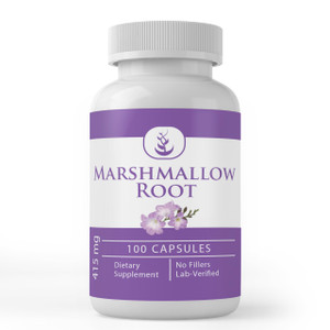 Pure Original Ingredients Marshmallow Root, (100 Capsules) Always Pure, No Additives Or Fillers, Lab Verified