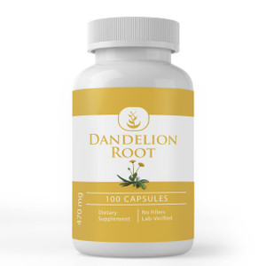 Pure Original Ingredients Dandelion Root, (100 Capsules) Always Pure, No Additives Or Fillers, Lab Verified