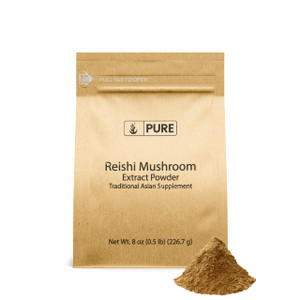 PURE ORIGINAL INGREDIENTS Reishi Mushroom (8oz) Lingzhi, Traditional Supplement, Non-GMO, Lab-Verified