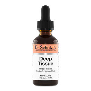 Dr. Schulze's Deep Tissue Oil | Powerful Herbal Support for Muscles, Tendons and Joints