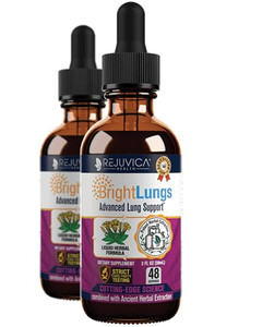 Bright Lungs - Lung Detox Support Supplement to Help Maintain Overall Lung & Respiratory Health - Grindelia, Lobelia, Licorice, Wild Cherry & More!