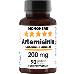 MONOHERB Artemisinin (Artemisia Annua) (from Sweet Wormwood) 200 mg 90 Capsules