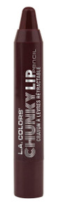 LA COLORS Chunky Lip Pencil, Spice, 0.09 Ounce