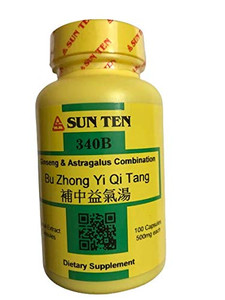 Sun Ten - Ginseng & Astragalus Combination Capsules/Bu Zhong Yi Qi Tang/?????