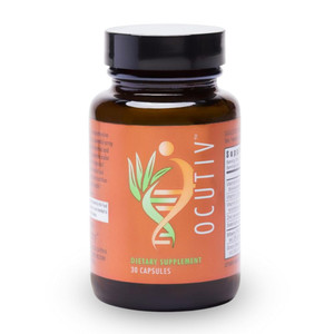 Youngevity Ocutiv - Eye Vitamin & Mineral Supplement - Contains Vitamin A, C, E, Zinc, Bilberry, Lutein, Lycopene, Zeaxanthin, Astaxanthin - 30 Caps