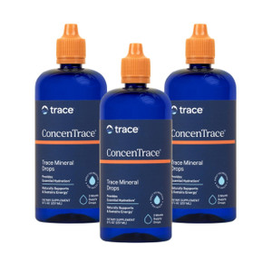 Trace Minerals ConcenTrace Trace Mineral Drops | Supports Energy, Digestion, Bone Health & Hydration, 70+ Ionic w/Magnesium, Chloride & Potassium | K