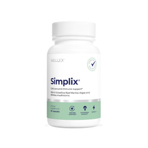 Simplix | Natural Supplement to Strengthen The Immune System | Respond to Outbreaks | Source of Highly Researched Mushroom & Seaweed Polysaccharides