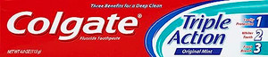 Colgate Triple Action Toothpaste, 4 Ounce