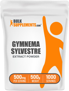 BulkSupplements.com Gymnema Extract Powder - from Gymnema Leaf, Gymnema Sylvestre Extract - Gymnema Powder, Herbal, Gluten Free - 500mg per Serving,