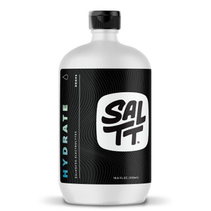 SALTT - Hydrate (18.6 oz) - Electrolytes Drops - Energy Boost - Sodium, Potassium, Magnesium, Zinc, Copper - Unflavored - Ultra Low Carb - Zero Sugar