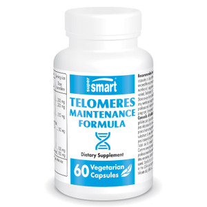 Supersmart - Telomeres Maintenance Formula (High Potency) - with Polyphenols, Catechins, EGCG, D-Gamma-Tocotrienols - Telomeres Supplement | Non-GMO