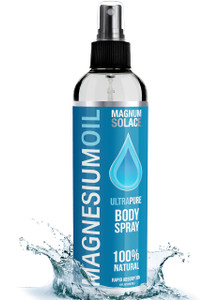 Magnesium Oil Spray - 100% Natural Magnesium Spray  Made with Dead Sea Salt, Stronger Than Magnesium Lotion and Magnesium Cream