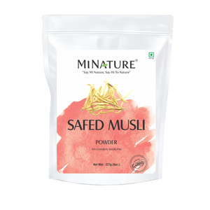 minature Safed Musli Powder (Chlorphytum Borivillianum)| 227g (8 oz) (1/2 lb) | Pure & Natural Herb |Non-GMO Herbal Root