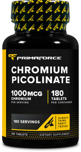 PrimaForce Chromium Picolinate 1000mcg, 180 Tablets
