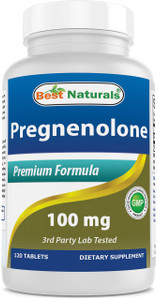 Best Naturals Pregnenolone 100 mg 120 Tablets