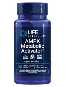 Life Extension AMPK Metabolic Activator*, Hesperidin, G. pentaphyllum, Fight unwanted Belly Fat, Target Overall Fat, Gluten-Free, Vegetarian, 1-Daily