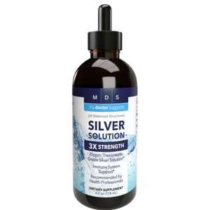 Alkaline Structured Silver Liquid 30ppm - Advanced Immune Support Liquid Drops - Extra Strength Colloidal Silver Mineral Supplements - Made in USA (4