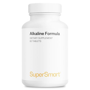 Supersmart - Alkaline Formula Supplement (Advanced Formula) - with Potassium Phosphate, Calcium & Magnesium Citrate - pH Balance | Non-GMO & Gluten F
