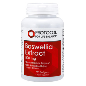 Protocol Boswellia Extract 500 mg - Boswellia Supplement - with MCT Oil Base - Balanced Immune Response* - Dairy Free & Soy Free - 90 Softgels