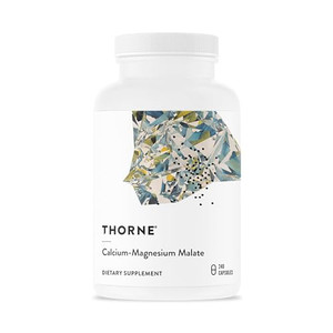 THORNE - Calcium-Magnesium Malate - Gluten-Free Supplement with Magnesium & Calcium Supports Bone Health & Muscle Fatigue* - 240 Capsules