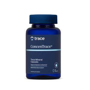 Trace Minerals ConcenTrace Trace Mineral Capsules - ConcenTrace Capsules for Overall Health - Bone Strength, Muscle Recovery & Energy Support - Glute