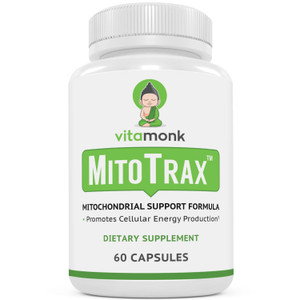 VitaMonk Mitochondrial Supplements - MitoTrax - Revitalize and Repair Cells - Mitochondria Supplement for Cellular Energy - Advanced Mitochondrial Fo