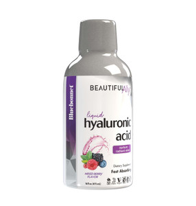 Bluebonnet Nutrition Beautiful Ally Liquid Hyaluronic Acid, Nurture Radiant Skin*, Non-GMO, Vegan, Kosher Certified, Gluten-Free, Soy-Free, Dairy-Fre