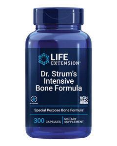 Life Extension Dr. Strum's Intensive Bone Formula, Cissus quadrangularis, Calcium, Vitamin D3, K2, Magnesium, zinc, Potassium, Boron, Bone Health Sup