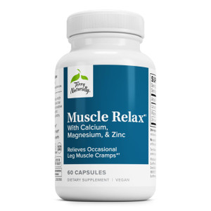 Terry Naturally Muscle Relax - Supplement to Support Nervous System, Muscle Relaxation & Sleep - Muscle Relaxant Supplement with Calcium, Magnesium &