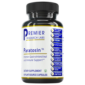 Premier Research Labs Paratosin - Gut Health Supplement, Reishi Mushroom Capsules, Hyssop Capsules, Wild Garlic Supplements, GI Support for Men & Wom