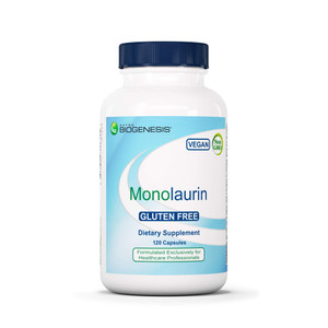 Nutra Biogenesis Monolaurin - Monolaurin Capsules, Coconut Monolaurin Support Supplement for Men & Women, 1000mg Per Serving for Adults - 120 Vegan C