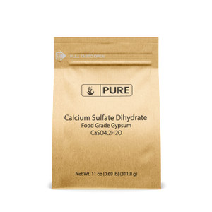 Pure Original Ingredients Calcium Sulfate (11 oz) Baking, Water Treatment & Gardening