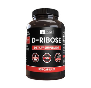 Pure Original Ingredients D-Ribose (365 Capsules) No Magnesium Or Rice Fillers, Always Pure, Lab Verified