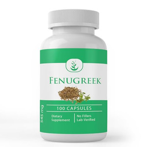 PURE ORIGINAL INGREDIENTS Fenugreek Seed, (100 Capsules) Always Pure, No Additives Or Fillers, Lab Verified