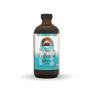 Source Naturals Wellness Colloidal Silver 30 ppm, Supports Physical Well Being* - 16 Fluid oz