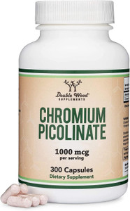 Chromium Picolinate 1000mcg for Healthy Weight Management (High Absorption and Bioavailability) (300 Vegan Safe Capsules, Non-GMO, Gluten Free) by Do