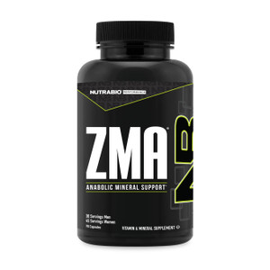 NutraBio ZMA Supplements for Men & Women- Zinc Magnesium Supplements to Support Hormone Levels -Sleep- Muscle Recovery-Immune Health 90 Count