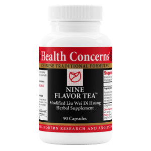 Health Concerns Nine Flavor Tea  Immune Support, Kidney Support & Lymphatic Health  Chinese Herbal Supplement for Oral Health, Night Sweats, Blurre