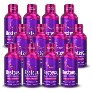 Results RNA Resteva Rx Sleep Aid: Delicious, Fast-Acting Liquid Formula. Relaxing Mind & Body, Promoting deep Sleep. Wake Refreshed with no Groggines