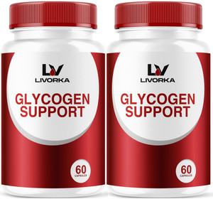 (2 Pack) Glycogen Support Capsules - Official GlycogenSupport Advanced Supplement Pills - Maximum Strength, All Natural Formula Vitamin For Overall H